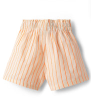 Load image into Gallery viewer, Cotton Woven Striped Co-ord Set with Bow Applique
