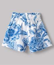 Load image into Gallery viewer, Floral Printed Frilled Top Belted Short Co-ord Set