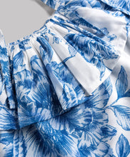 Load image into Gallery viewer, Floral Printed Frilled Top Belted Short Co-ord Set