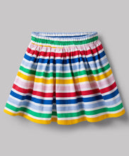 Load image into Gallery viewer, Cotton Straped Top Skirt Set with Bow Applique