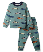 Load image into Gallery viewer, Cotton Cars Printed Tshirt and Jogger Co-ord Set