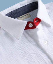 Load image into Gallery viewer, Cotton Double Cloth Fabric Taped Half Sleeves Shirt