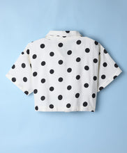 Load image into Gallery viewer, Polka Printed Top Pant Co-ord Set