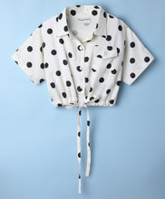 Load image into Gallery viewer, Polka Printed Top Pant Co-ord Set