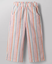 Load image into Gallery viewer, Woven Striped Collared Top and Pant Co-ord Set