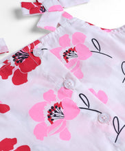 Load image into Gallery viewer, Cotton Floral Printed Top and Pant Co-ord Set