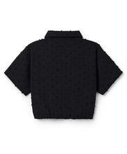 Load image into Gallery viewer, Solid Textured Fabric Top and Checkered Pant Set