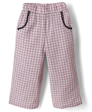 Load image into Gallery viewer, Cotton Checkered Top and Pant Co-ord Set - Pink