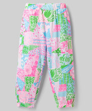 Load image into Gallery viewer, Cotton Floral Printed Frilled Top Pant Co-ord Set - Offwhite