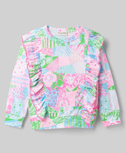Load image into Gallery viewer, Cotton Floral Printed Frilled Top Pant Co-ord Set - Offwhite
