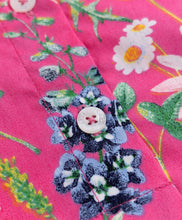 Load image into Gallery viewer, Floral Printed Collar Top Textured Pant Set - Pink