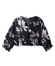Load image into Gallery viewer, Frilled Floral Printed Top and Culotte Co-ord Set