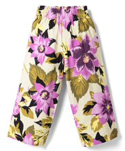 Load image into Gallery viewer, Textured Fabric Collared Top and Floral Culotte Set
