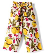 Load image into Gallery viewer, Frilled Solid Full Sleeves Top Printed Culotte Set
