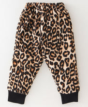 Load image into Gallery viewer, Polar Fleece Leopard Print Sweatshirt and Jogger Co-ord Set