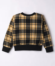 Load image into Gallery viewer, Polar Fleece Checkered Sweatshirt and Jogger Co-ord Set