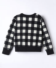 Load image into Gallery viewer, Polar Fleece Checkered Sweatshirt and Jogger Co-ord Set