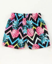 Load image into Gallery viewer, Pineapple Printed Half Sleeves Set