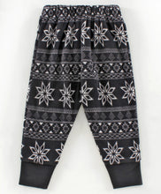 Load image into Gallery viewer, Jacquard Polar Fleece Sweatshirt Jogger Set - Black
