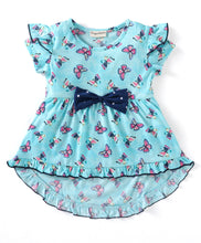 Load image into Gallery viewer, Butterfly Frill with Bow Top Shorts Set