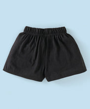 Load image into Gallery viewer, Checkered Frill with Bow Top Shorts Set