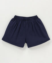 Load image into Gallery viewer, Polka V shape Frill with Bow Top Short Set