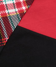Load image into Gallery viewer, Checkered Color Block Top Frilled Short Set