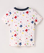 Load image into Gallery viewer, Stars Printed Tshirt Short Set