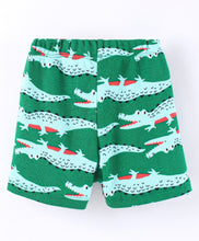 Load image into Gallery viewer, Alligator Printed Tshirt Short Set