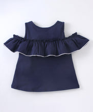 Load image into Gallery viewer, Solid Frilled Top Tie and Dye Short Set