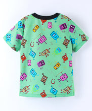 Load image into Gallery viewer, Abstract Printed Tshirt Short Set