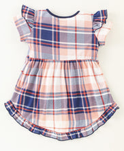 Load image into Gallery viewer, Checkered High Low Frilled Top Leggings Set