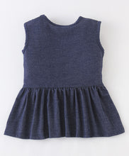 Load image into Gallery viewer, Solid Frilled Top Floral Plazzo Set
