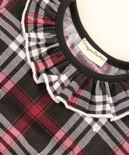 Load image into Gallery viewer, Checkered Frilled Top Leggings Set