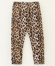Load image into Gallery viewer, V Frilled Top Leopard Leggings Set