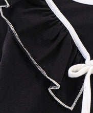 Load image into Gallery viewer, V Frilled Top Leopard Leggings Set