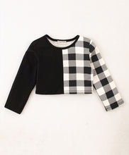 Load image into Gallery viewer, Checkered Color Block Top Leggings Set