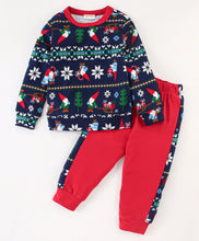 Load image into Gallery viewer, Party Printed Sweatshirt Jogger Set