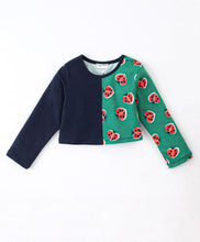 Load image into Gallery viewer, Bug Printed Color Block Top Leggings Set