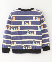 Load image into Gallery viewer, Stripes Printed Sweatshirt Jogger Set