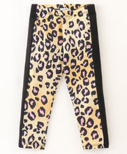 Load image into Gallery viewer, Animal Print Color Block Top Leggings Set