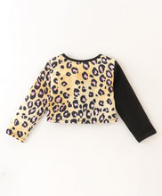 Load image into Gallery viewer, Animal Print Color Block Top Leggings Set