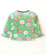 Load image into Gallery viewer, Floral Printed V Frilled Top Leggings Set