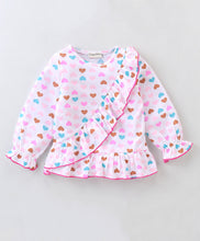 Load image into Gallery viewer, Hearts Frilled Top Leggings Set
