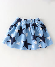Load image into Gallery viewer, Stars Polar Fleece Frilled Top Skirt Set
