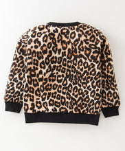 Load image into Gallery viewer, Animal Print Polar Fleece Sweatshirt Jogger Set
