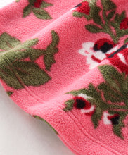Load image into Gallery viewer, Floral Polar Fleece Dress Cotton Leggings Set
