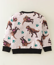 Load image into Gallery viewer, Dinosaur Printed Sweatshirt Jogger Set