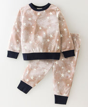 Load image into Gallery viewer, Star Printed Sweatshirt Jogger Set