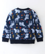 Load image into Gallery viewer, Bear Printed Sweatshirt Jogger Set